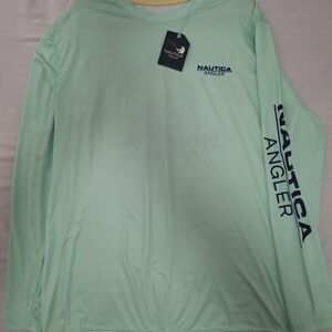 💋Nautica Angler Celestial Blue Long Sleeve Shirt💋